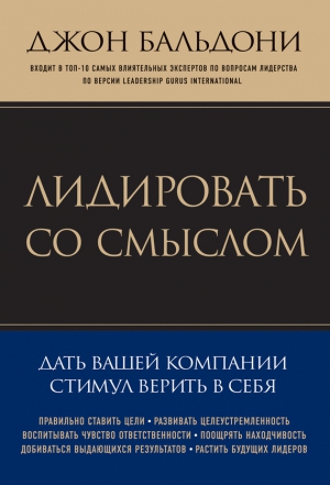 Лидировать со смыслом. Дать вашей компании стимул верить в себя читать онлайн