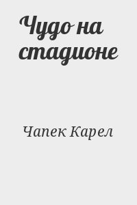 Чудо на стадионе читать онлайн