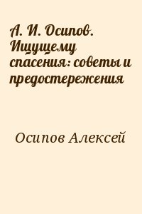 Ищущему спасения: советы и предостережения читать онлайн