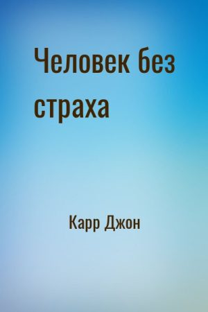 Человек без страха читать онлайн